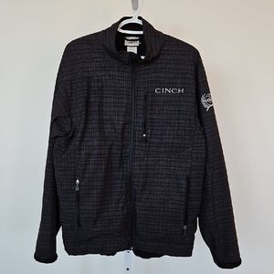 Cinch Men's Black Checkered Performance Jacket